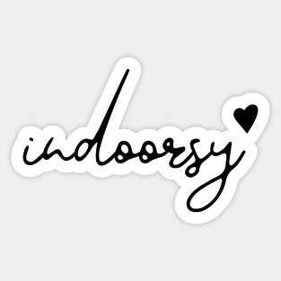 Indoorsy Sticker